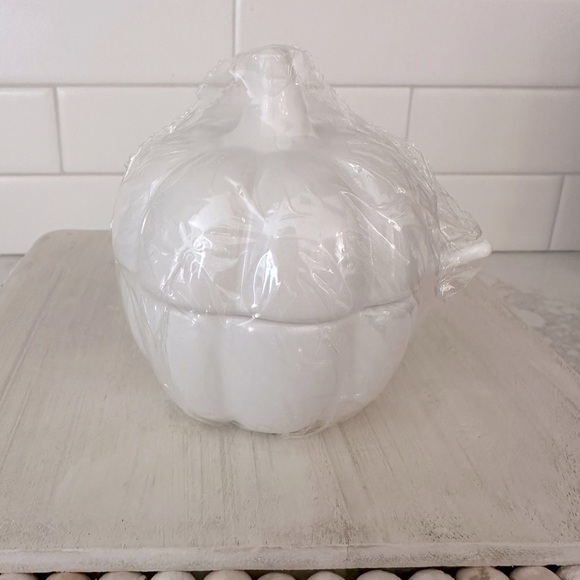 Target Other - Target Bullseye Pumpkin Sugar Bowl with Spoon